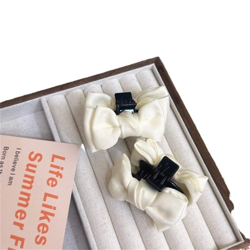 2025 new French style bow hairclips hair accessories