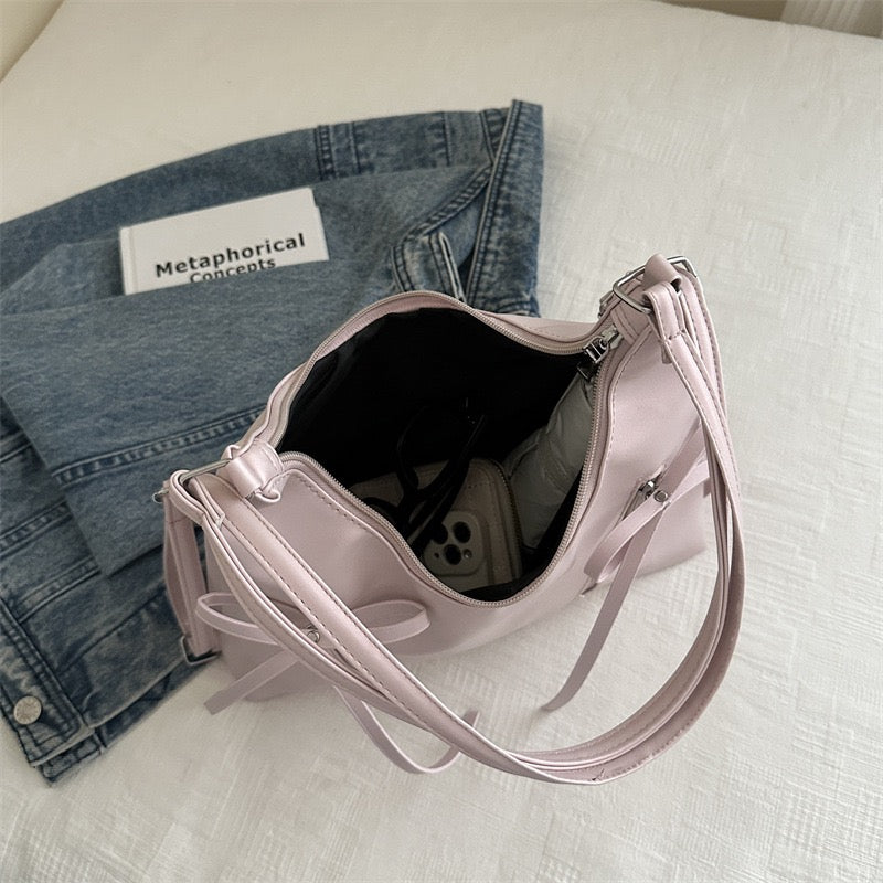 Ballet style large-capacity shoulder bag handbags