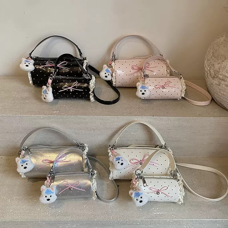 Niche ballet style new cylinder handbags