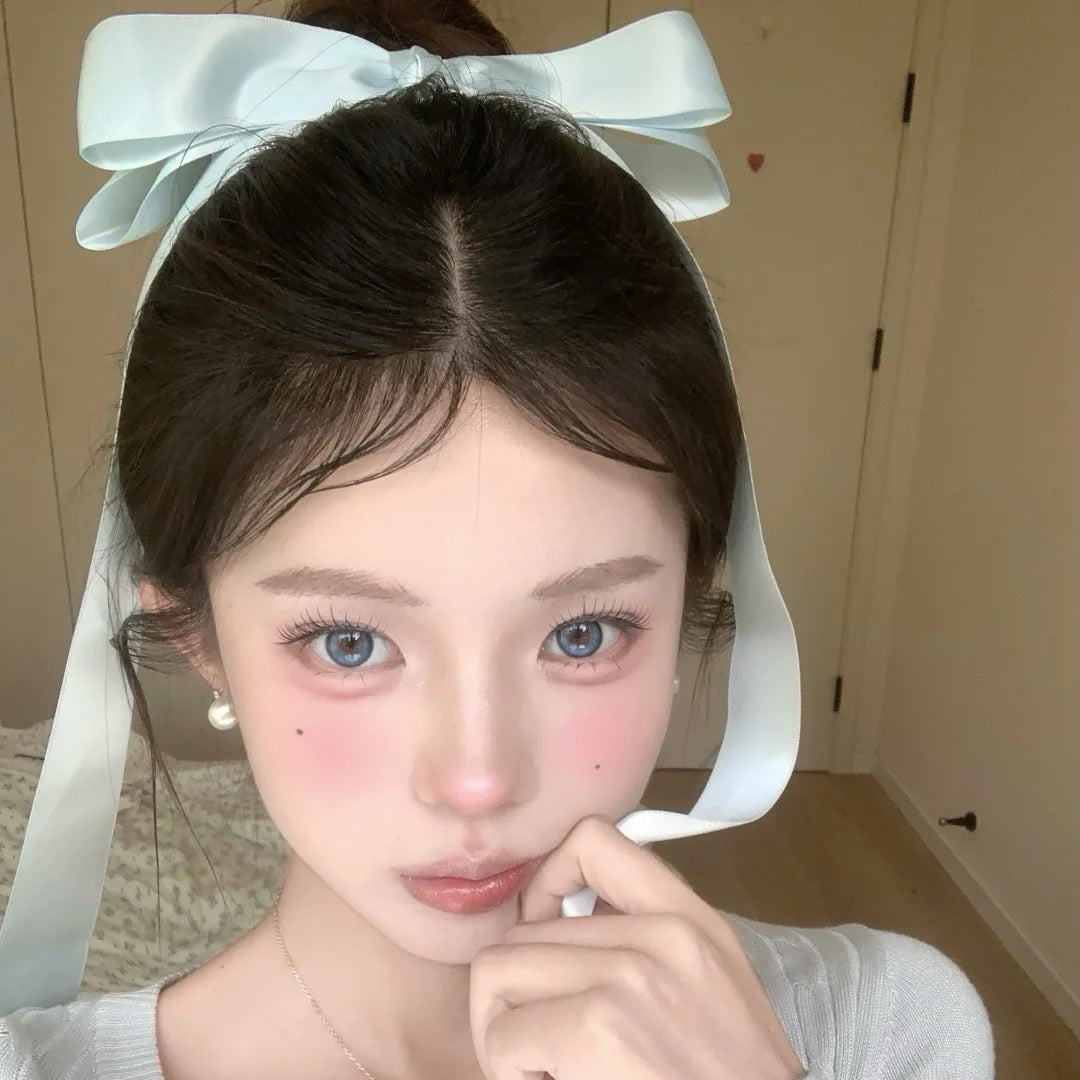 Popular French lazy ribbon headdress Jennie same style oversized bow hairpin female top picks top clip spring clip