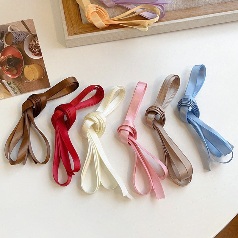 Most popular top selling ballet style ribbon hair bow hair accessories female headdress in summer