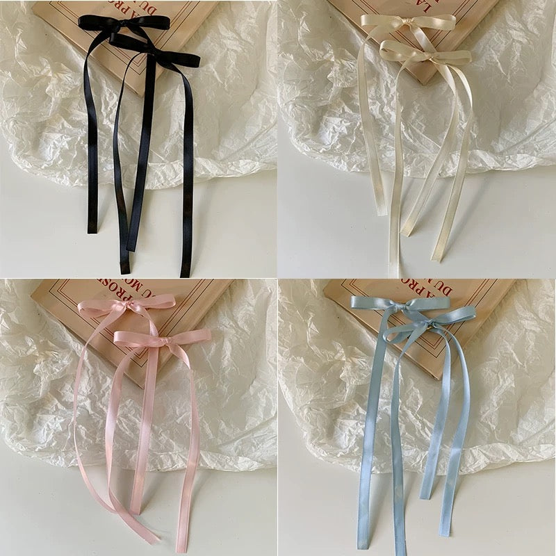 2025 new arrivals Ballet style bow hairpin for girls women advanced clip headdress sweet hairpin hair accessories