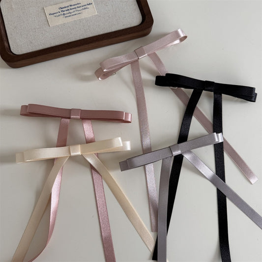 Ballet style bow ribbon hairpin hairclip hair accessories
