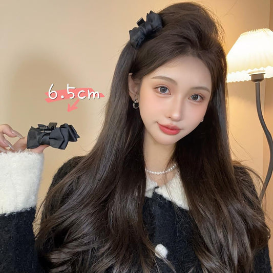 2025 new French style bow hairclips hair accessories