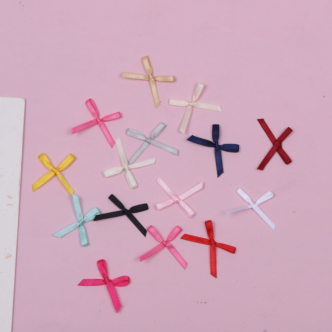 Colorful mini bow handcraft accessories for hair style for gift decor