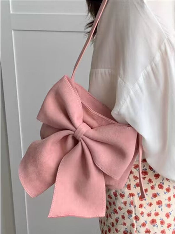 2025 new popular bow shoulder bag handbag