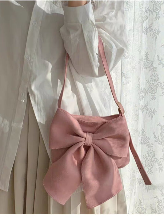 2025 new popular bow shoulder bag handbag