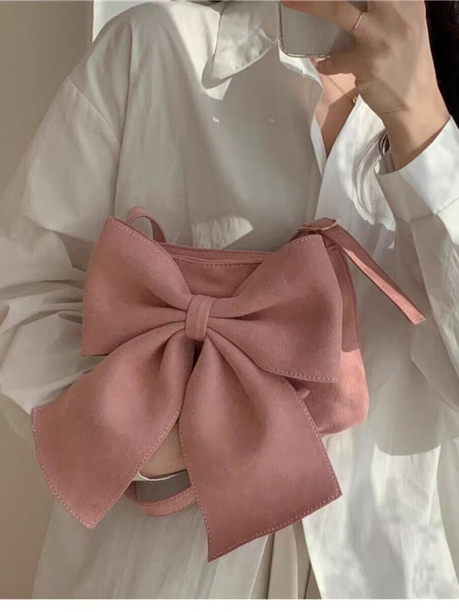 2025 new popular bow shoulder bag handbag