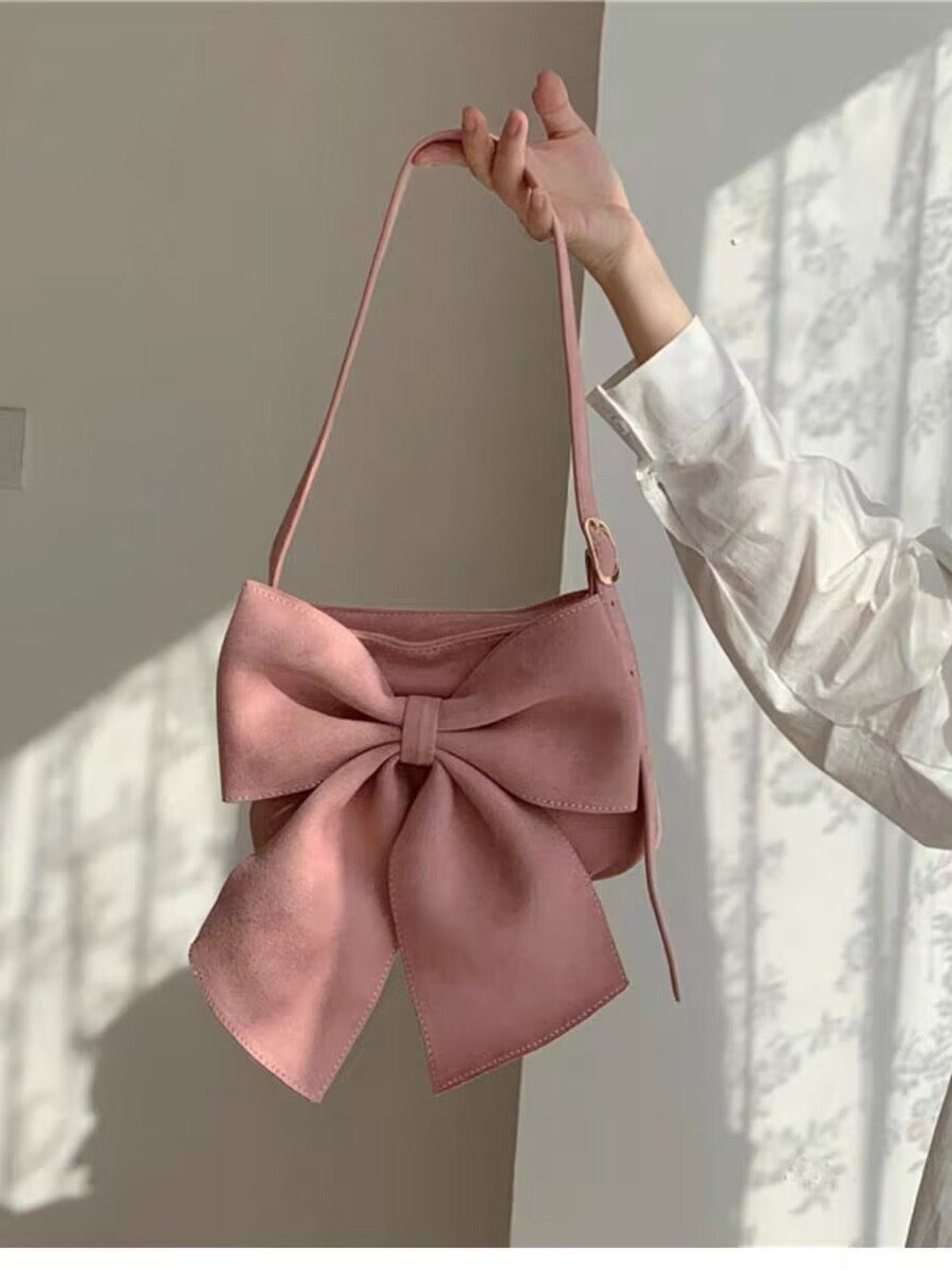 2025 new popular bow shoulder bag handbag