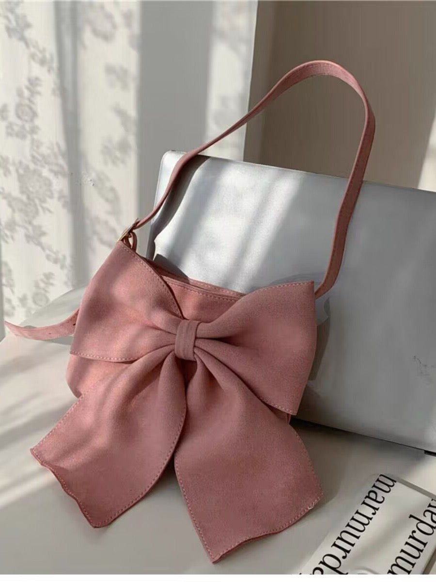 2025 new popular bow shoulder bag handbag