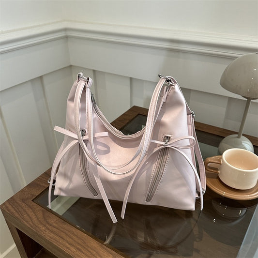 Ballet style large-capacity shoulder bag handbags