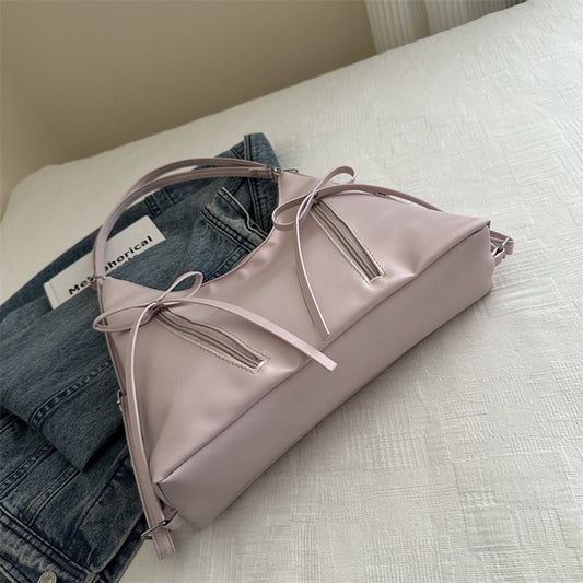 Ballet style large-capacity shoulder bag handbags